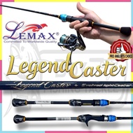 LEMAX LEGEND CASTER SPINNING BAITCASTING ROD FISHING ROD SINGLE HAND TANTO LUNASTICK RANDUK