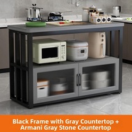 TONGGUMO | Multi-functional Kitchen Storage Rack Rock Slab Cutting Board Table