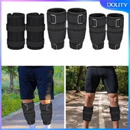 [dolity] 2x Wrist Weights Ankle Weights Wearable Comfortable Adjustable Leg Weight Straps Wrist Ankl