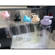 1000Ml portable cup bottle, 1L portable plastic cup bottle, 1 Liter drinking bottle, portable bottle