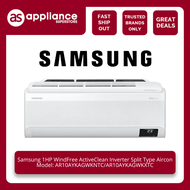 Samsung 1HP WindFree ActiveClean Inverter Split Type Aircon AR10AYKAGWKNTC/AR10AYKAGWKXTC