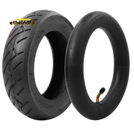 10x2.50 Tire and Inner Tube Set 2.50 Pneumatic Tyre Inner Tube 45° Valve for 10" Scooter Wheels