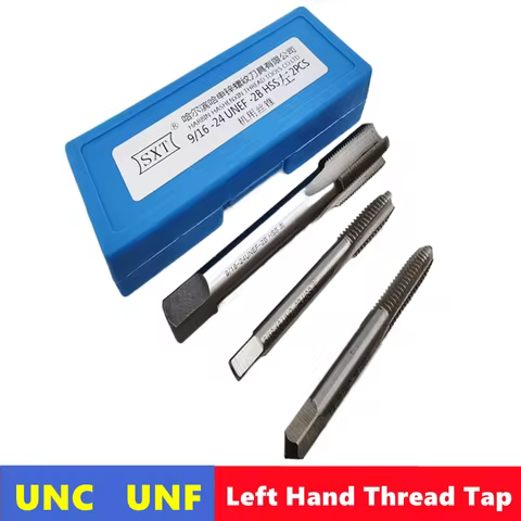 HSS left hand American straight groove tap UN/NC/UNF/UNS/UNEF 6-32 8-32 1/4 5/16 3/8 1inch 2inch int