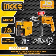 INGCO 315Amp Inverter Welding Machine ING-MMA3152P Free INGCO Impact Drill 680W ID68016P