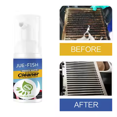 Kitchen Foaming Degreaser Cookware Grease Grime Remover Cooktop Oil Cleaner Grill Oven Dirt Cleaning