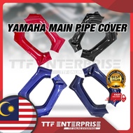 YAMAHA Y110 MAIN PIPE COVER (MATURE RED/AB-BLUE/DV-BLUE/BG-BLACK) MAIN PIPE COVER SET COVER TENGAH K