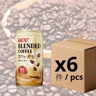 UCC [日本直送] 法式牛奶咖啡 185g x 6