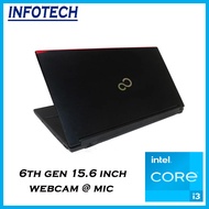 ( Webcam 6th ) Fujitsu Intel Core i3 / 16gb ram / 512GB SSD 320GB hdd / Win11 pro / hdmi laptop notebook i7 4th gen