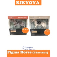 figma 246a Horse (Chestnut) Brown white Authentic LOT japan NEW