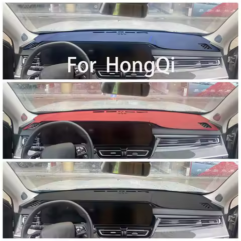 For HONGQI HS3,HS5,HS7,Sun protection pad for central control dashboard, anti-aging protective pad f
