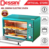 Dessini Italy 48L electric oven convection hot air fryer toaster timer oil free roaster Breakfast Ma