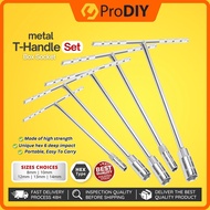 Metal T Handle Set Socket Wrench Socket Box 8mm 10mm 12mm 13mm 14mm Chrome Vanadium Car Repair CR-V 