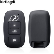 Perodua Axia 2023 Ativa 2022 Key Cover Sarung Kunci Kereta Silicone Remote Car Key Case Myvi Alza Ku