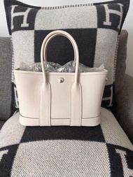 Hermes garden party mini craie