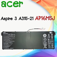 Battery Acer Aspire 3 A315-21 Series AP16M5J ประกัน 6 เดือน แท้ แบตเตอรี่ เอเซอร์