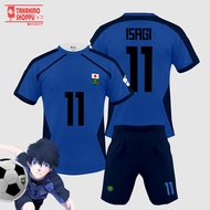 Baju Kaos Jersey Full Print Anime BLUE LOCK / Baju Kaos Cosplay Anime Blue Lock