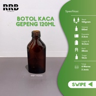 120ML KOLDEK BOTTLE 120ML BROWN GLASS BOTTLE 120ML SYRUP MEDICINE BOTTLE