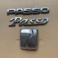 Toyota Passo Passo Hana Logo Emblem  Used Japan