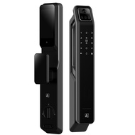 A2 X20 GEMINI SMART DIGITAL DOOR LOCK MATTE BLACK(PIN,FINGERPRINTS,FACE SCAN,PALM VEIN,RFID CARD,NFC