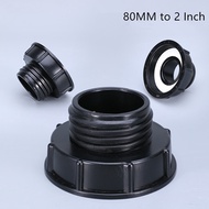 Plastic 80mm to S60*6 Tank Adapter Garden Hose Connector Thicken Water Tank Fittings High Quality