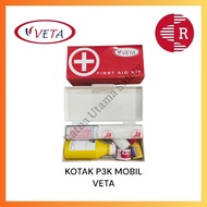 MERAH Red MS Type Veta Car P3K Box