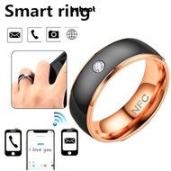 HUHNOT NFC Smart Ring, Wearable Connect Magic Wear Finger Digital Ring, Creative Waterproof Stainles