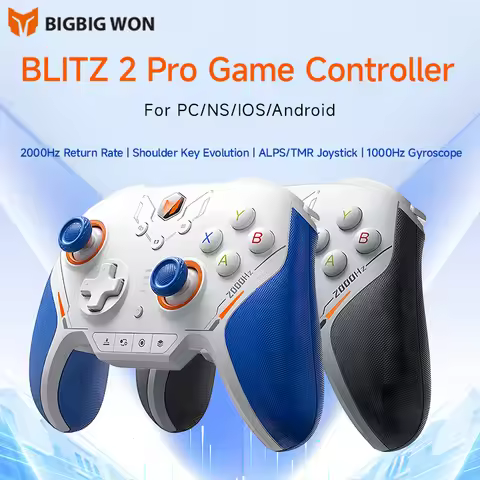 BIGBIG Won Blitz 2 Pro Wireless Controller 2000Hz Return Rate,Star Flash Video Game Gamepads Support