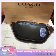 new Coach 69303 men's Chest Bag Glossy Sports Pocket