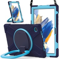 For Samsung Galaxy Tab A8 10.5 2021 Silicone + PC Tablet Case