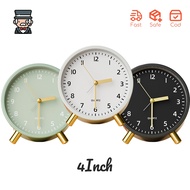 Butler's 4.5inch alarm clock desk table clock home decor glass face digital alarm clock