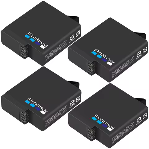 Original probty battery for GoPro Hero 7 6 5 Black Sports Action Camera Accessory 1680mAh AHDBT-501B