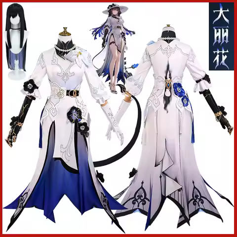 Game Dahlia Constance Cosplay Costume Anime Honkai Star Rail Dahlia Role Play Sets Carnival Party El