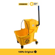 PaCkingFast- Krisbow Bucket Wringer 24 Ltr Wringer Bucket