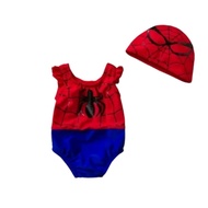 9 to 12 months spiderman batman Baby swim suit swim wear
