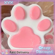 XYX Lớn màu hồng Paw Squishy cho Kid người lớn khổng lồ Lông Mèo Paw dính Squishy đồ chơi cho căng t