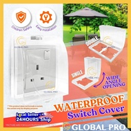 Waterproof Switch Socket Cover Bathroom Plug Socket Cover Switch Cover Plug Suis Cover Dust Cover Su