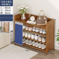 全城熱賣 - (實木傢俱)鞋架鞋櫃,鞋架(深藍4-80款)(免安裝)