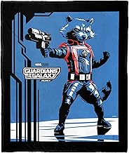Northwest Guardians of The Galaxy Silk Touch Throw Blanket, 50" x 60", Raccoon Guardian