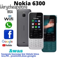Nokia 6300 4G  bisa  WHATSAPP DAN WIFI facebook  original