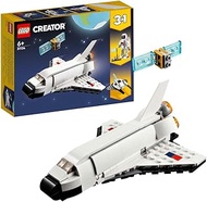 LEGO Creator Space Shuttle 31134 Building Toy Set with Astronaut and Spaceship Models for Kids Aged 