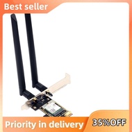 AX1800 802.11ax WIFI6 Wireless Network Card RTL8852BE with 8DB Antenna PCI-E Interface BT5.2 Dual Ba