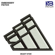 CLOTHING BRAND EMBROIDERY PATCH LADDER EMBROIDERY LOGO - MB-519