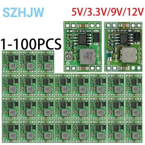 MP1584EN 3A Ultra-Small Size DC-DC Step Down Supply Module Adjustable Power Step-down Descending Out