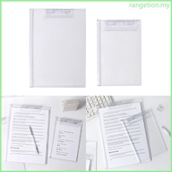RAN A4 Clipboard A4 A5 Acrylic Clipboards with Hangs Hole A4 Size Clipboard Folder