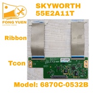 SKYWORTH TV TCON BOARD OR RIBBON 55E2A11T