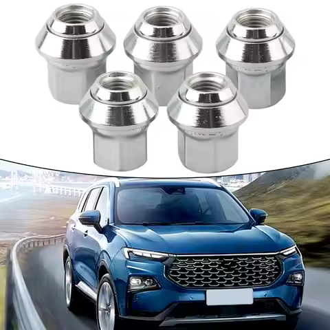 Brand New Chrome Wheel Nuts Car Accessories For Volvo Metal Plug-and-play 5Pcs C30/C70 II/ S40 II/V4