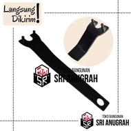 Kunci Gerinda Hitam Tebal Tangan Universal