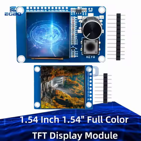 1.54 Inch 1.54" Full Color TFT Display Module HD IPS LCD LED Screen 240x240 SPI Interface ST7789 For