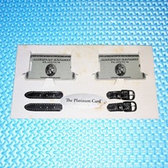 AMEX American Express Platinum Card Luggage Tags