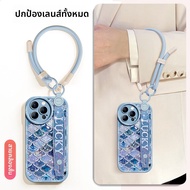 SUPER MOUSE | เคสกันกระแทกแบบคลุมเต็มพร้อมสายคล้องคอและริสแบนด์สำหรับ iPhone 15 13 14 Plus 12 Mini 1